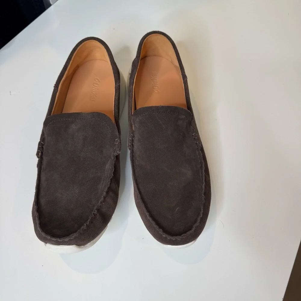 OluKai Ka'a Loafer Slip on Shoes Men's Size 14 Dark Wood NWOT